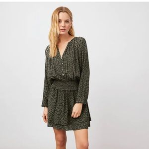 Rails jasmine dress in Olive Batik Cheetah